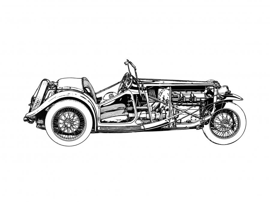 Схема MG L1 Magna 1933 года  (фото 2 из 36)